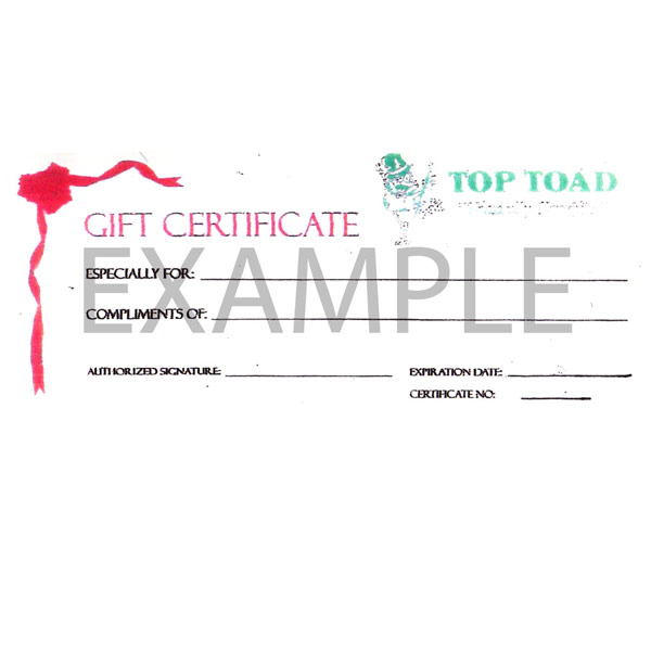 Gift Certificates