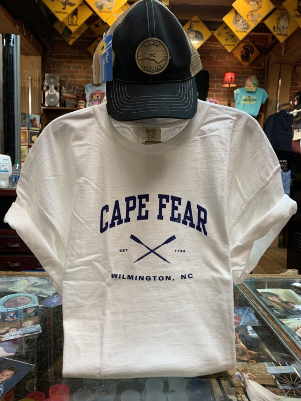 Cape Fear Crossed Boat Oars- White