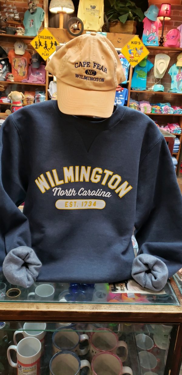 Wilmington Crew Sweater- Navy