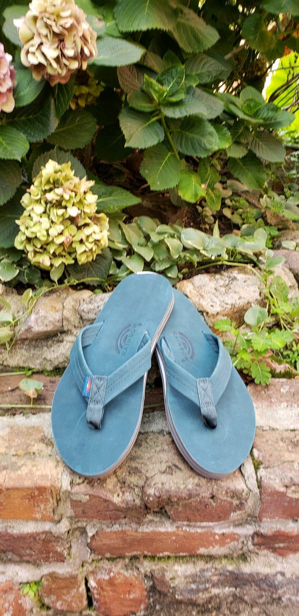 Men's Teal Rainbow Sandal