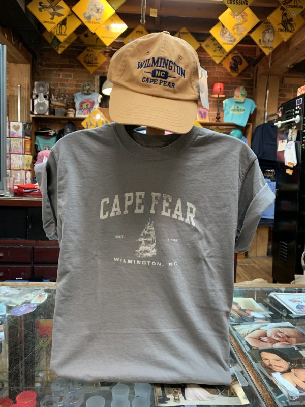 Cape Fear Vintage Schooner- Grey & White
