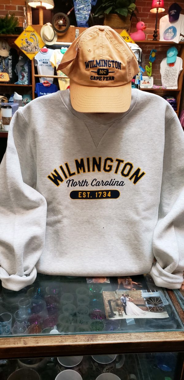 Wilmington Crew Sweater- Ash Grey