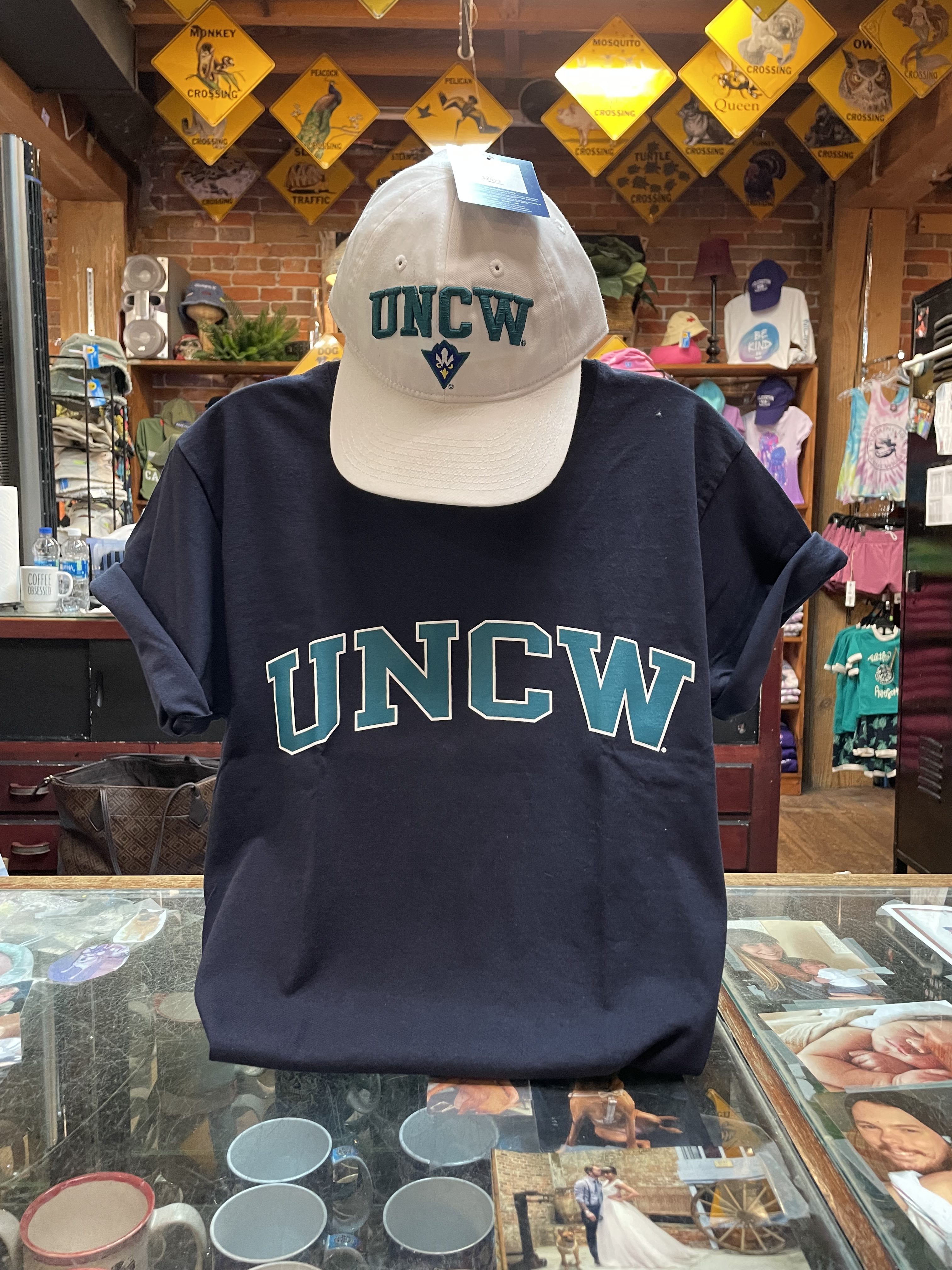 Navy UNCW Champion Tee - Top Toad - Top Toad