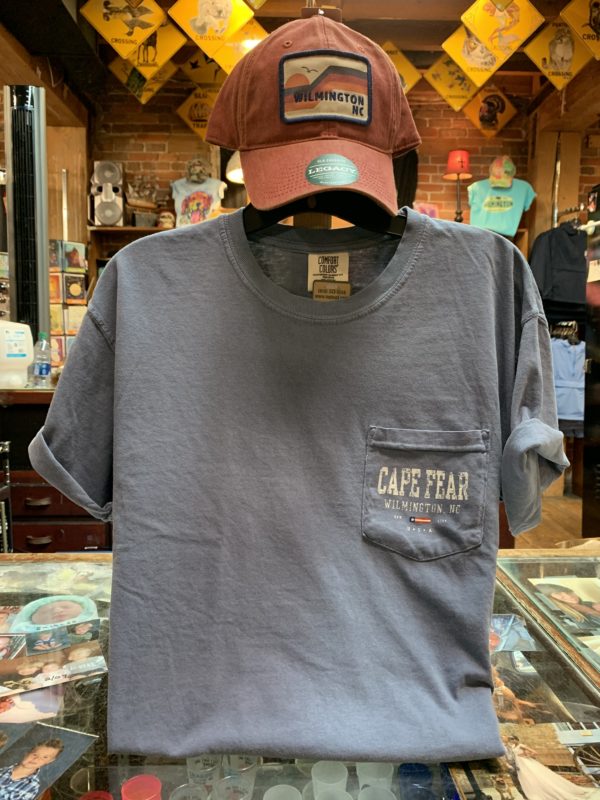 Cape Fear Pocket Tee- Blue