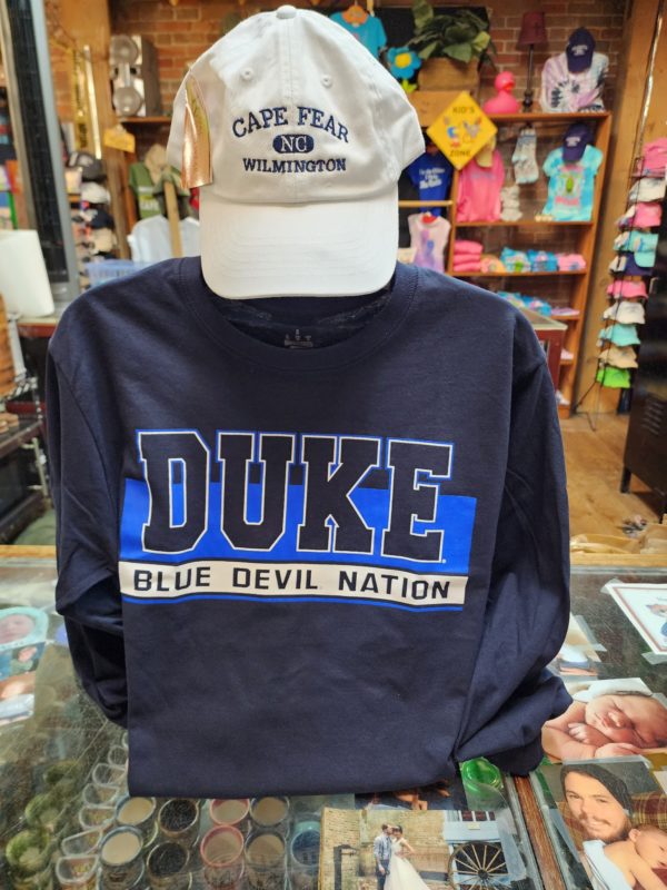 Duke Blue Devil Nation Champion Long Sleeve Tee