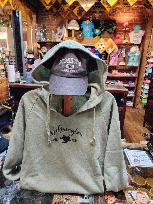 Ladies Turtle Hoody- Sage