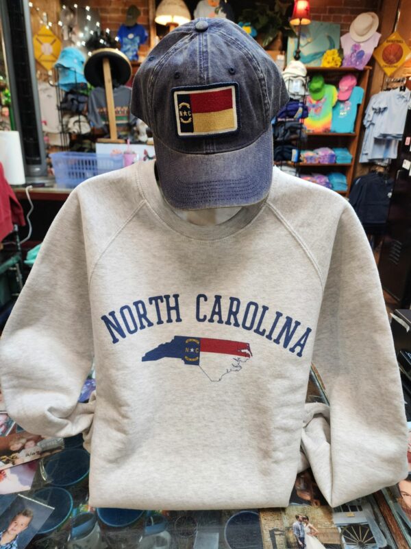 NC State Flag Crew Sweatshirt