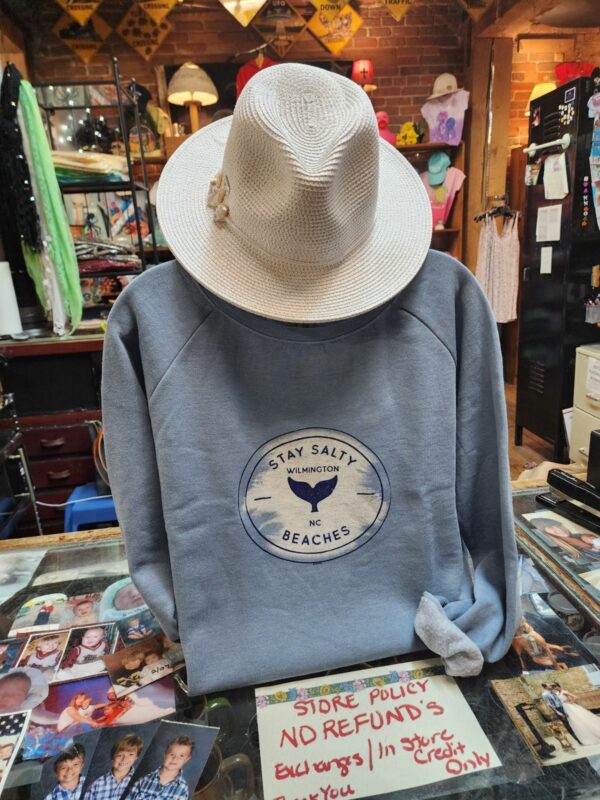 Stay Salty- Ladies Crew Sweatshirt