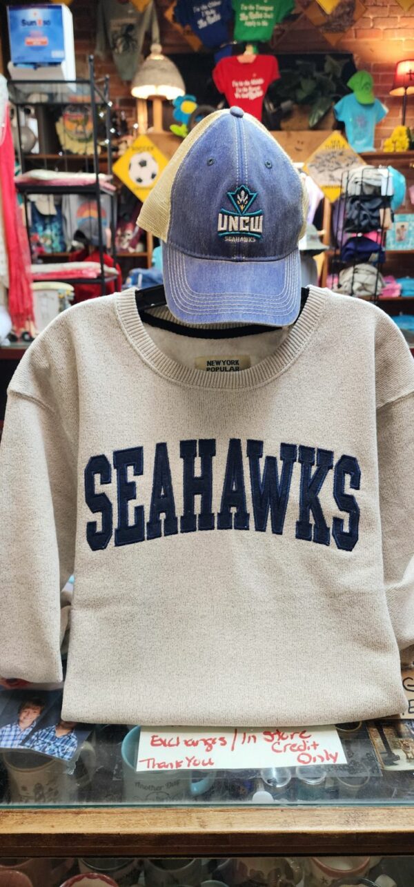 Seahawks Corded Crew