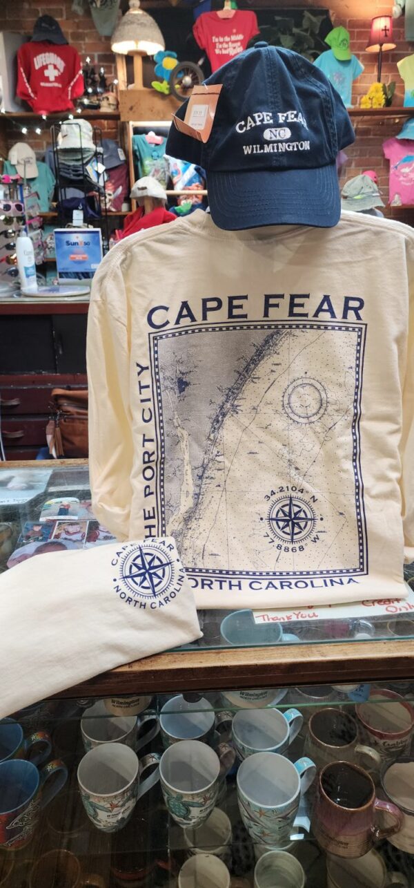 The Port City Map - Long Sleeve Tee