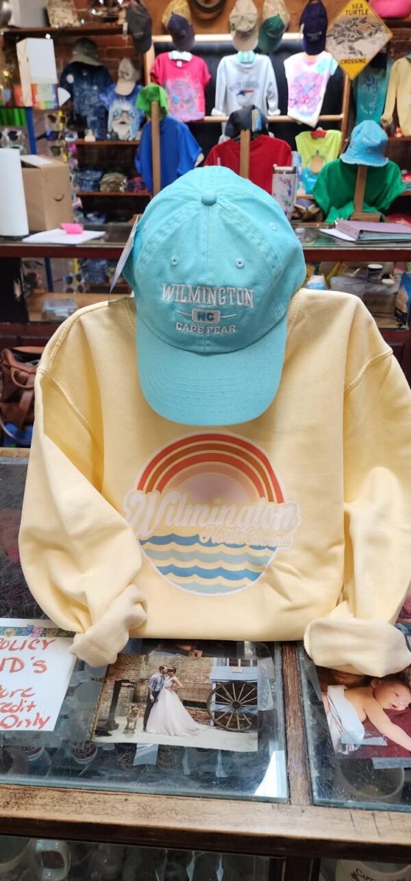 Girls Wilmington Crew Sweater- Yellow