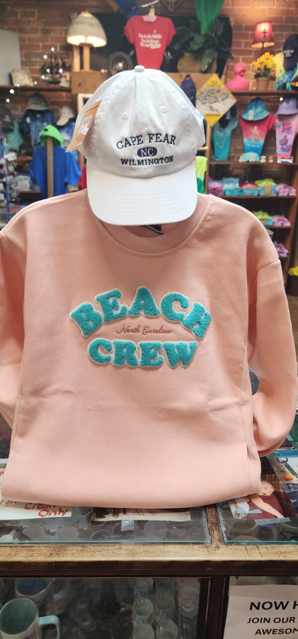 Beach Crew- Ladies Crew Sweater w/ Side Pockets