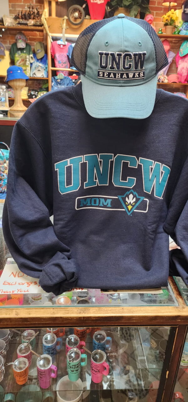 UNCW Mom Crew Sweater