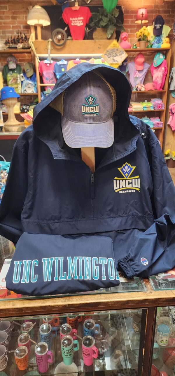 UNCW Champion Packable Rain Jacket