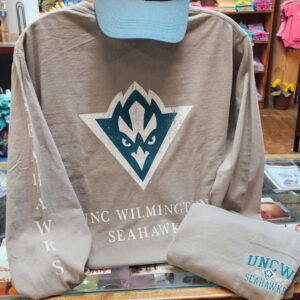 UNCW Seahawks Long Sleeve Pocket Tee