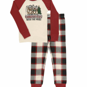 Christmas With The Herd- Kids PJ Set
