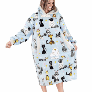 Cattitude Blanket Sleeper